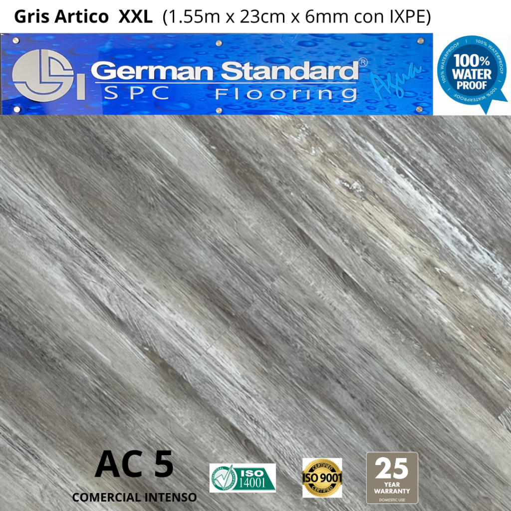 Piso SPC Gris Artico XXL