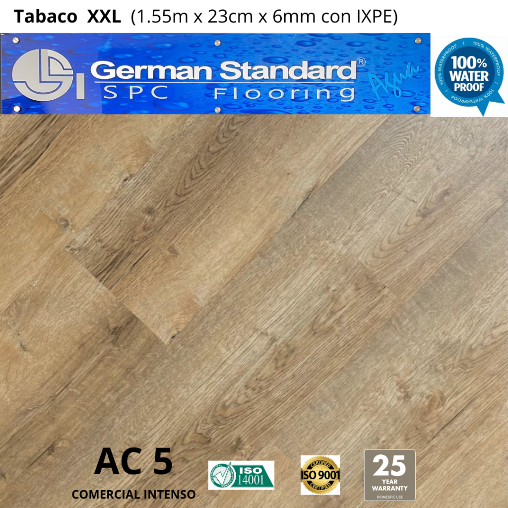 Piso SPC Tabaco XXL